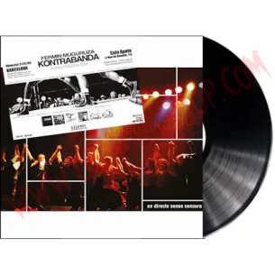 Vinilo LP Fermin Muguruza - Kontrabanda Komunikazioa Tour - Vinilo Punk - Fermin Muguruza