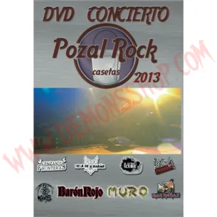 DVD Pozal Rock - Casetas 2013 - DVD Nacional - Baron Rojo