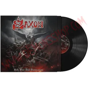 Vinilo LP Saxon ‎– Hell, Fire and Damnation - Vinilo Heavy - Saxon