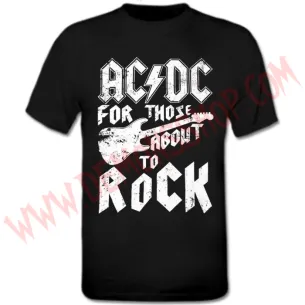 Camiseta MC ACDC - Camisetas Rock - AC/DC