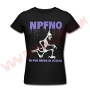 Camiseta Chica MC Ni Por favor Ni Ostias (NPFNO) - Camisetas Punk - Ni Por Favor NI Ostias