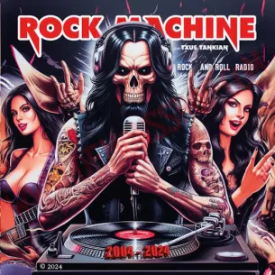 CD Recopilatorio rock machine 2024 - Demons Records - Rock Machine