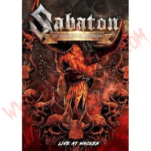 DVD Sabaton - Live at Wacken - 20th Anniversary Show - DVD Internacional - Sabaton