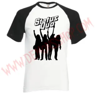 Camiseta Raglan MC status Quo - Camisetas Rock - Status Quo