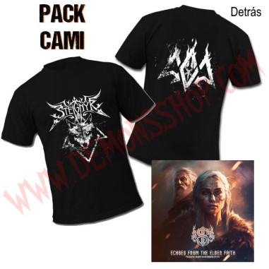 Pack Cami + CD Steignyr - Echoes from the Elder Faith - Demons Records - Steignyr