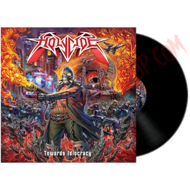 Vinilo LP Holycide ‎– Towards Idiocracy - Vinilo Heavy - Holycide