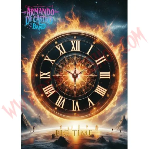 Pack Merchan + CD Armando de Castro Band - Big Time - Demons Records - Armando de Castro Band