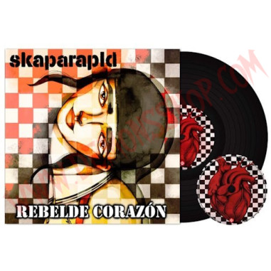 Vinilo LP Skaparàpid ‎– Rebelde Corazón