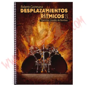 Libro de Batería – Desplazamientos Rítmicos 2 (Espiral)