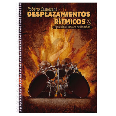 Libro de Batería – Desplazamientos Rítmicos 2 (Espiral)