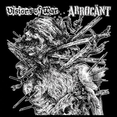 CD  Visions Of War / Arrogänt ‎– Visions Of War / Arrogänt