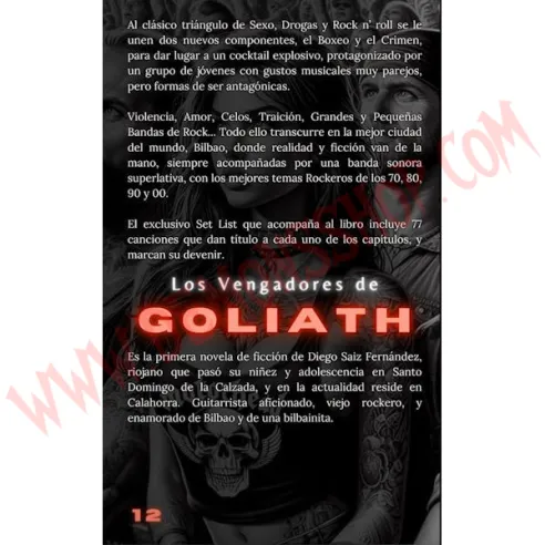 Libro Los vengadores de Goliath