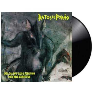 Vinilo LP Ratos De Porão ‎– Cada Dia Mais Sujo E Agressivo / Dirty And Aggressive