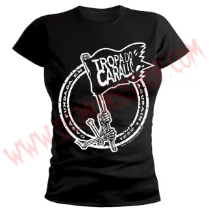 Camiseta Chica MC Tropa do Carallo