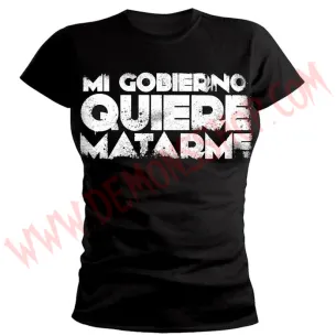 Camiseta Chica MC Evaristo Paramos