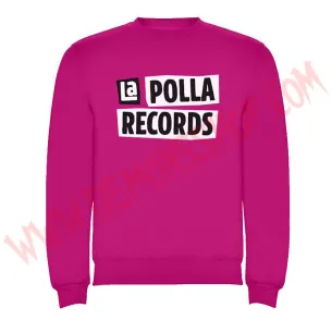 Sudadera Niño La polla Records (Fucsia)