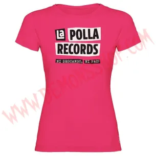 Camiseta Chica MC la polla (Fucsia)
