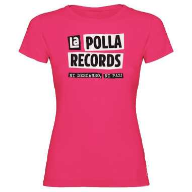 Camiseta Chica MC la polla (Fucsia)