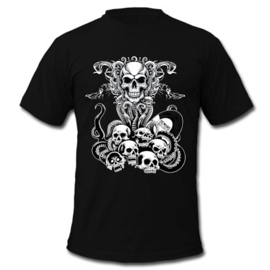 Camiseta MC Calaveras Demons Records