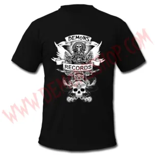 Camiseta MC Alas Demons Records