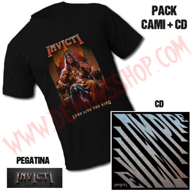 Pack Cami + CD Invicti - Evil empire