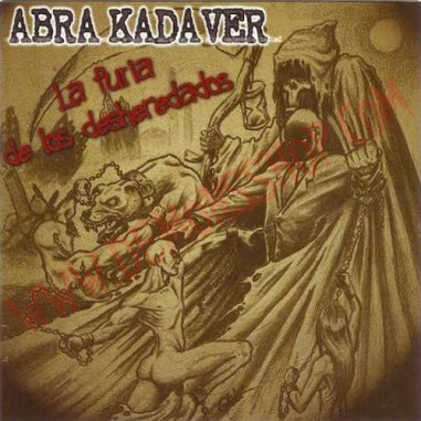 CD Abra Kadaver ‎– La furia de los desheredados