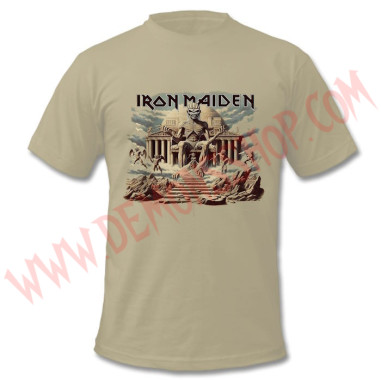 Camiseta MC Iron Maiden (Sand)