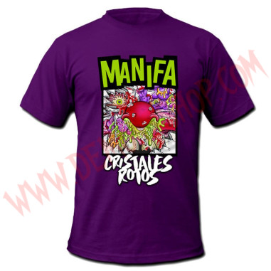 Pack Camiseta + CD Manifa - Cristales Rotos