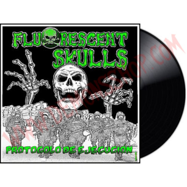 Vinilo LP Fluorescent Skulls - Protocolo De Ejecución