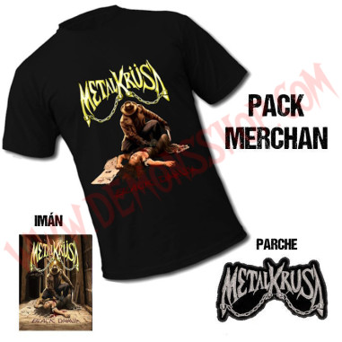 Pack merchan + CD Metalkrusa - Black Dahlia