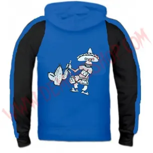 Sudadera Cremallera Tijuana In Blue Combinada 2