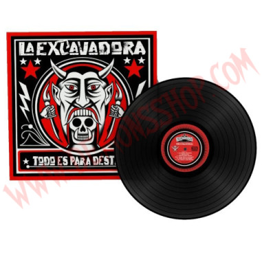 Vinilo LP La Excavadora - Todo Es Para Destruir