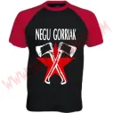 Camiseta MC Negu Gorriak (Raglan Roja)