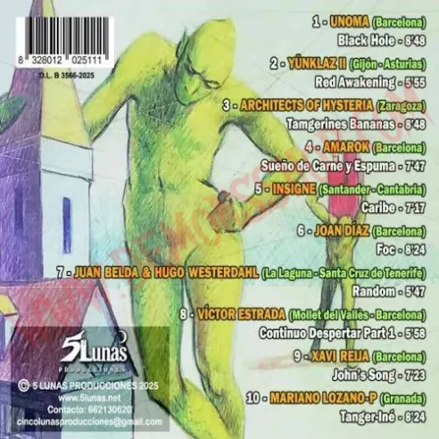 CD PROGRESSIVE ROCK SIDE OF FIVE MOONS – VOL. 6