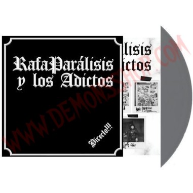 Vinilo LP RafaParalisis y los adictos - Directo!!!