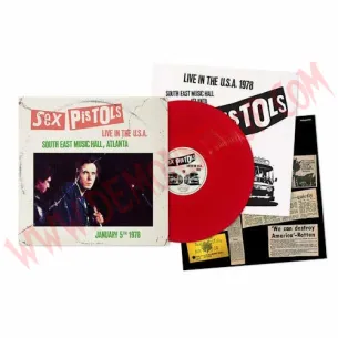 Vinilo LP Sex Pistols - Live In The U.S.A. 1978