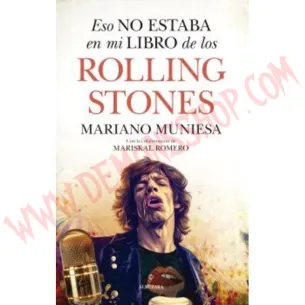 Libro Eso No Estaba En Mi Libro de Los Rolling Stones