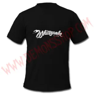Camiseta MC Whitesnake 2