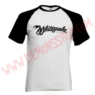 Camiseta Raglan MC Whitesnake