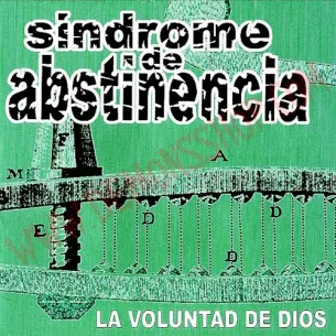 Vinilo LP Sindrome De Abstinencia ‎– La Voluntad De Dios