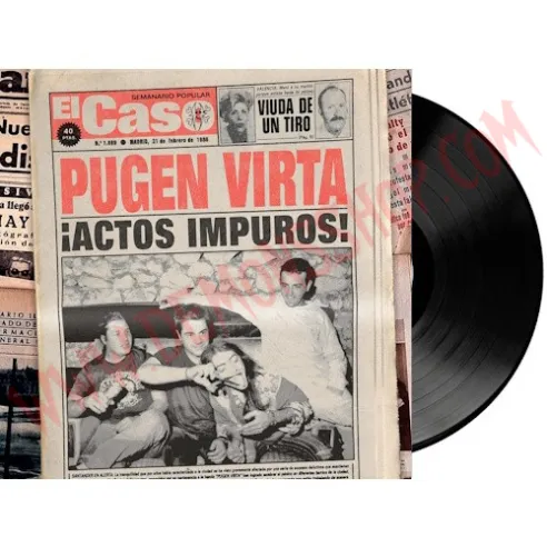 Vinilo LP Pugen virta - Actos impuros