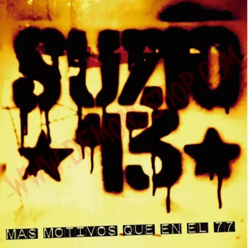 Vinilo LP Suzio 13 - Más motivos que en el 77