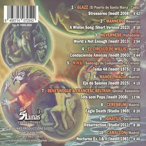 CD PROGRESSIVE ROCK SIDE OF FIVE MOONS – VOL. 8