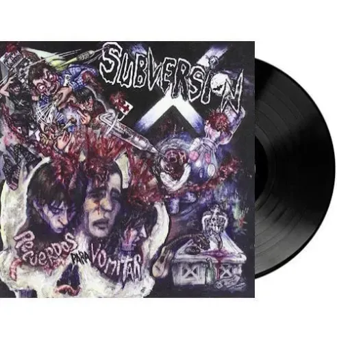 Vinilo LP Subversion X ‎– Recuerdos Para Vomitar - Vinilo Punk - Subversion X