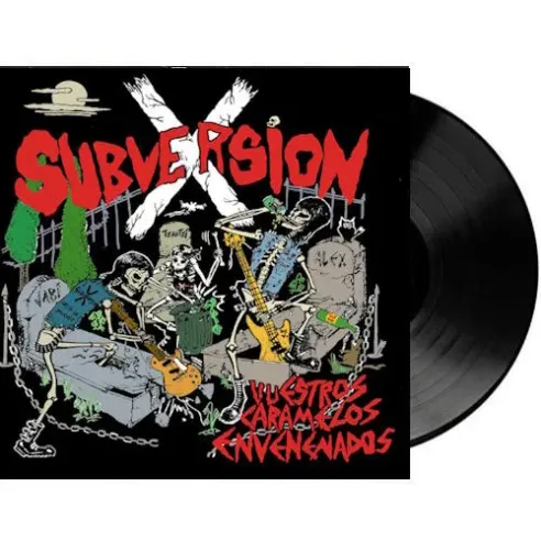 Vinilo LP Subversion X ‎– Vuestros Caramelos Envenenados