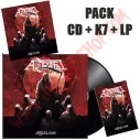 Pack CD + K7 + Vinilo LP Azrael - Aquelarre