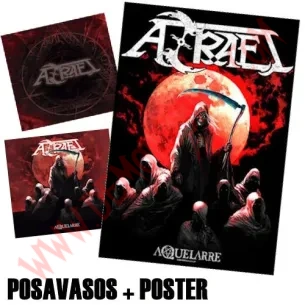 Pack CD + K7 + Vinilo LP Azrael - Aquelarre 2
