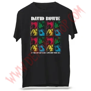 Camiseta MC David Bowie