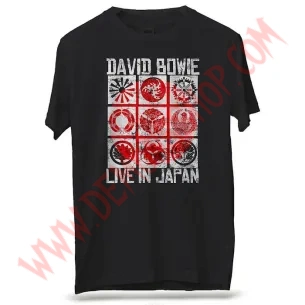 Camiseta MC David Bowie