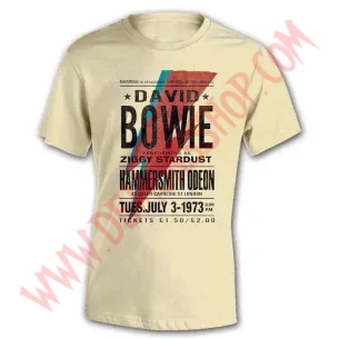 Camiseta MC David Bowie (Sand)